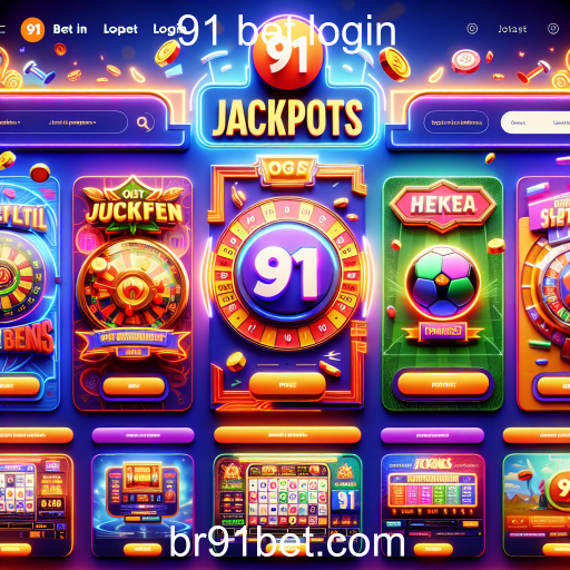 Explorando a Emoção dos Jackpots no 91 Bet Login