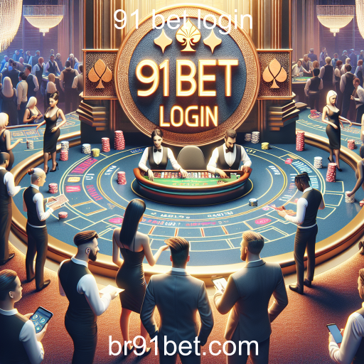 Descubra a Experiência do Cassino Ao Vivo no 91 Bet Login
